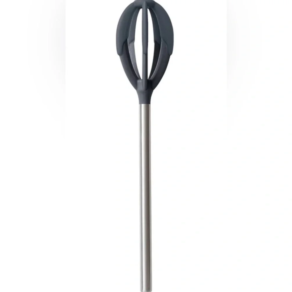 Tovolo Better Batter Tool Charcoal Silicone Batter Whisk Mixer